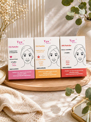 Pack Trio Tya Beauty — Étoile + Cœur + Transparent